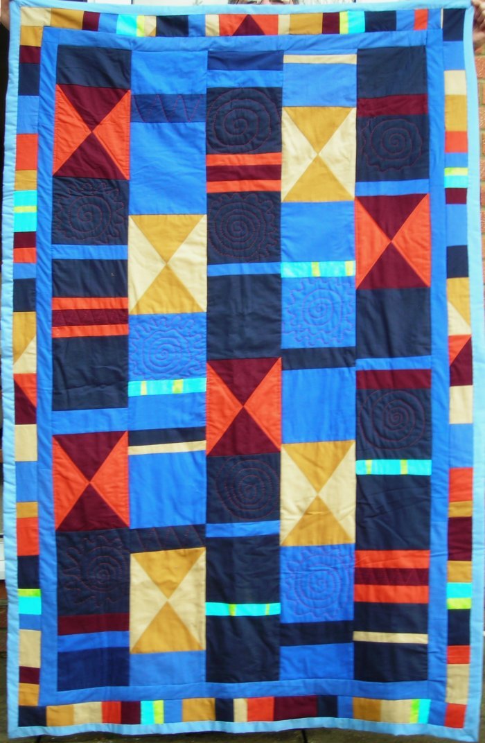 Fairtrade quilt made for church raffle