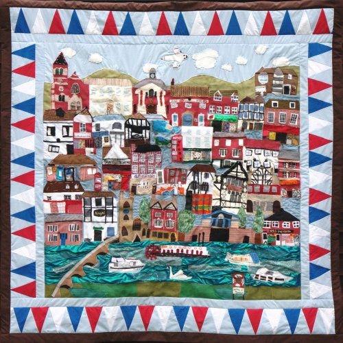 Our Town Quilt by Year 5 St. Marys School Our Town Quilt by Year 5 St. Marys School