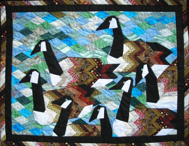 Canada Geese wallhanging