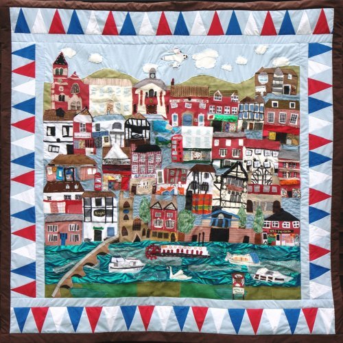 Our Town Quilt by Year 5 St. Marys School